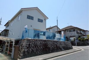 広島市安佐北区落合南8丁目4新築戸建て分譲住宅外観