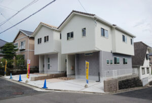 広島市西区井口台1丁目17新築一戸建て分譲住宅外観