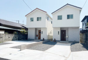 広島市佐伯区三宅5丁目210新築一戸建て分譲住宅外観