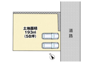 廿日市市阿品4丁目41土地分譲住宅区画図