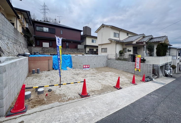 広島市西区己斐大迫3丁目19土地分譲住宅現地