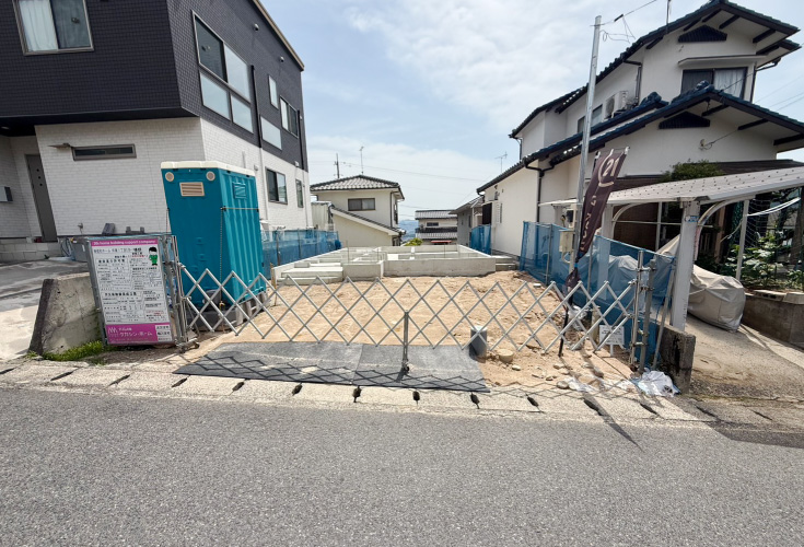 広島市安佐南区伴東1丁目57新築一戸建て分譲住宅現地