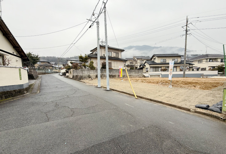 広島市安佐南区長楽寺3丁目3土地分譲住宅現地