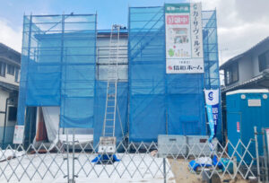 広島市安佐南区高取北4丁目25新築一戸建て分譲住宅外観