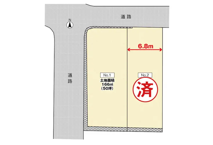 カーサ・ヴェルディ安東4丁目/土地【第1現地】 | 土地分譲| 信和