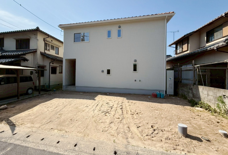 広島市安佐南区高取北4丁目25新築一戸建て分譲住宅外観