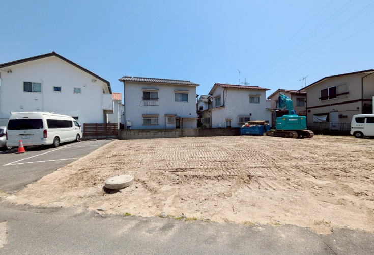 広島市安佐南区東野2丁目11土地分譲住宅現地