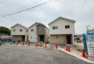 廿日市市下平良字小野377新築一戸建て分譲住宅外観