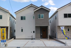 廿日市市下平良字小野377新築一戸建て分譲住宅外観