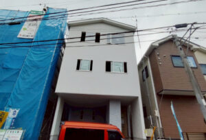 広島市西区古江西町18新築戸建て分譲住宅外観