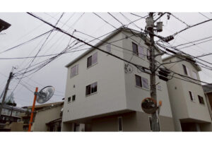 広島市西区古江西町18新築戸建て分譲住宅外観