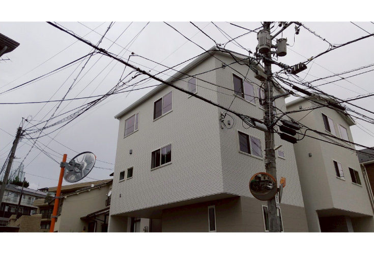 広島市西区古江西町18新築戸建て分譲住宅外観