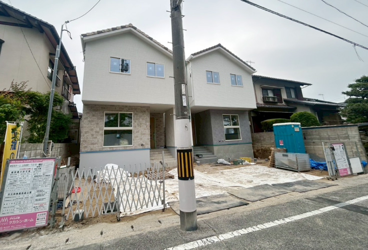 広島市西区山田新町1丁目19新築一戸建て分譲住宅外観