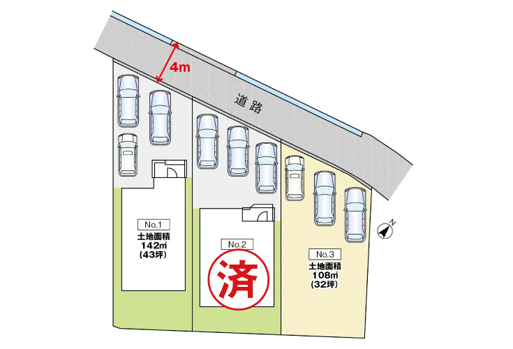 カーサ・ヴェルディ東野2丁目【第2現地】