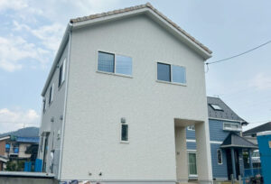 広島市安佐北区落合南1丁目24新築戸建て分譲住宅現地外観
