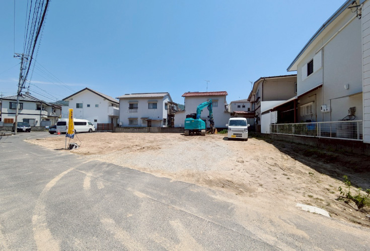 広島市安佐南区東野2丁目11新築戸建て分譲住宅現地