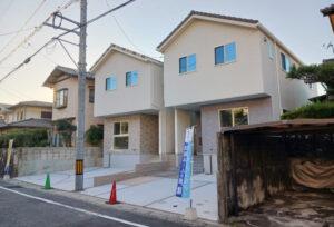 広島市西区山田新町1丁目19新築一戸建て分譲住宅外観