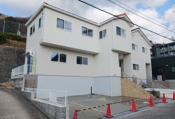 広島市安佐南区八木6丁目新築一戸建て分譲住宅外観