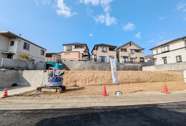 広島市安佐南区長楽寺3丁目11新築一戸建て分譲住宅現地