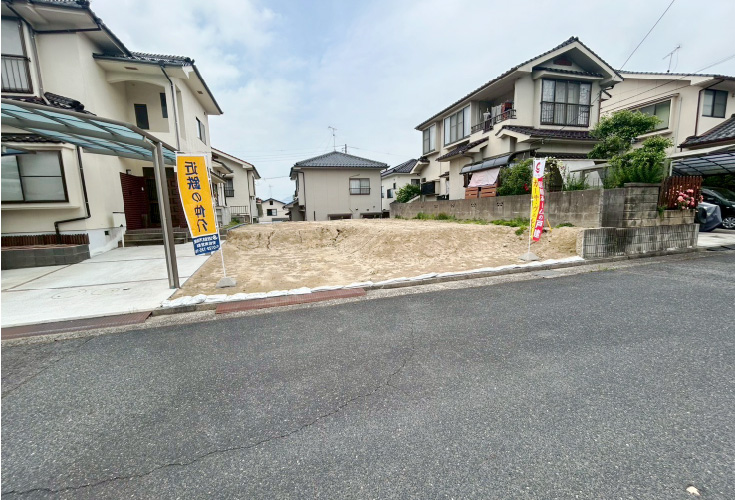 広島市安佐北区落合南3丁目36新築一戸建て分譲住宅現地