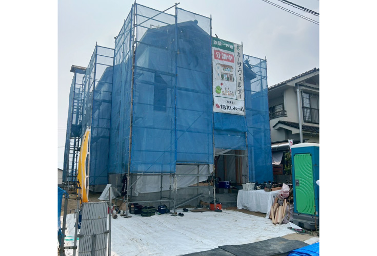 広島市安佐北区落合南3丁目36新築一戸建て分譲住宅外観