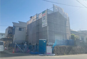 広島市西区己斐上2丁目15新築一戸建て分譲住宅現地外観