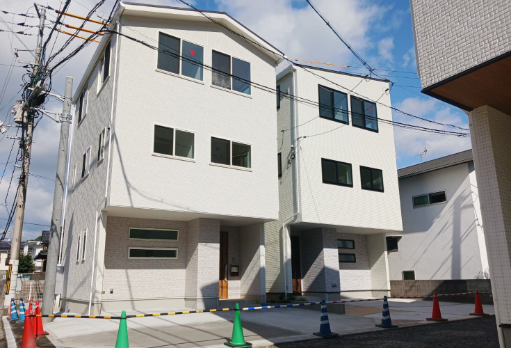 広島市東区牛田南2丁目3新築一戸建て分譲住宅外観