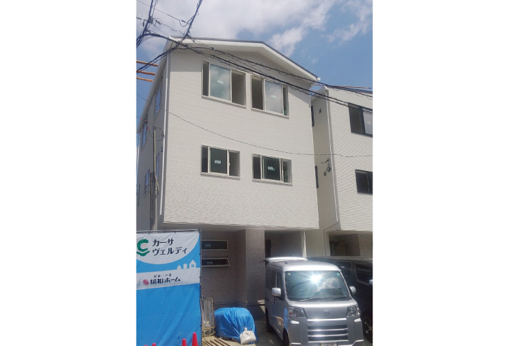 広島市東区牛田南2丁目3新築一戸建て分譲住宅外観