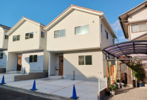 廿日市市阿品4丁目21新築戸建て分譲住宅外観