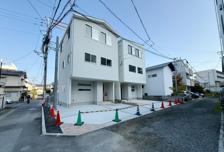 広島市東区牛田南2丁目3新築一戸建て分譲住宅外観