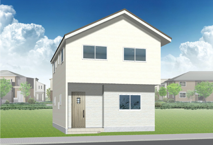 廿日市市阿品4丁目21新築戸建て分譲住宅外観