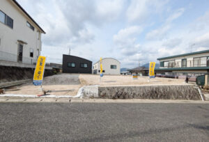 広島市安佐北区倉掛2丁目4新築戸建て分譲住宅現地