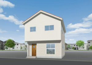 広島市安芸区船越南3丁目23新築一戸建て分譲住宅外観