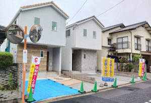 広島市西区井口4丁目21新築一戸建て分譲住宅外観
