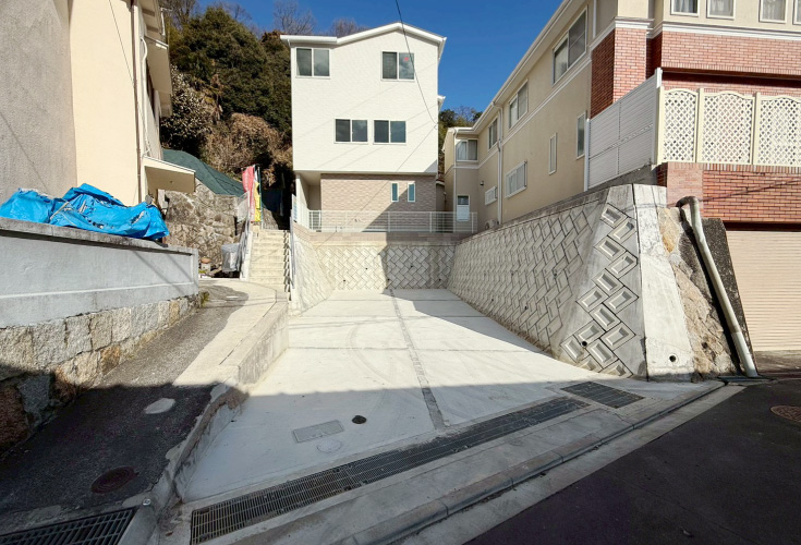 広島市東区牛田旭2丁目2新築一戸建て分譲住宅外観