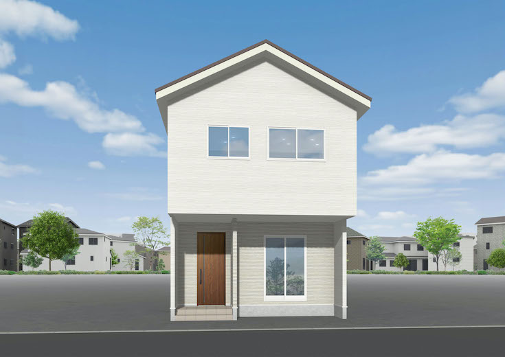 広島市安佐南区東野2丁目15新築戸建て分譲住宅外観
