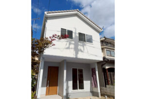 広島市安佐南区東野2丁目15新築戸建て分譲住宅外観