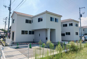 広島市安佐南区川内5丁目28新築一戸建て分譲住宅外観