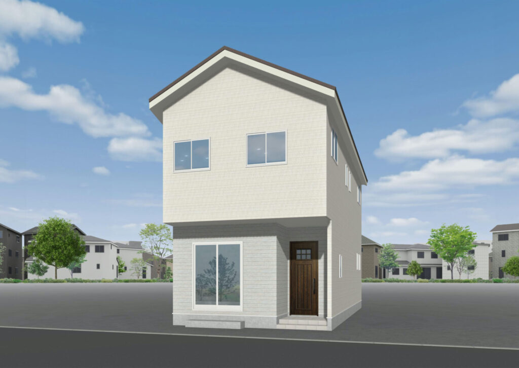 広島市安佐南区伴東5丁目18新築一戸建て分譲住宅外観