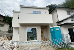 広島市東区上温品3丁目5新築一戸建て分譲住宅外観