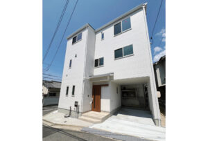 広島市安芸区矢野西6丁目3新築一戸建て分譲住宅外観