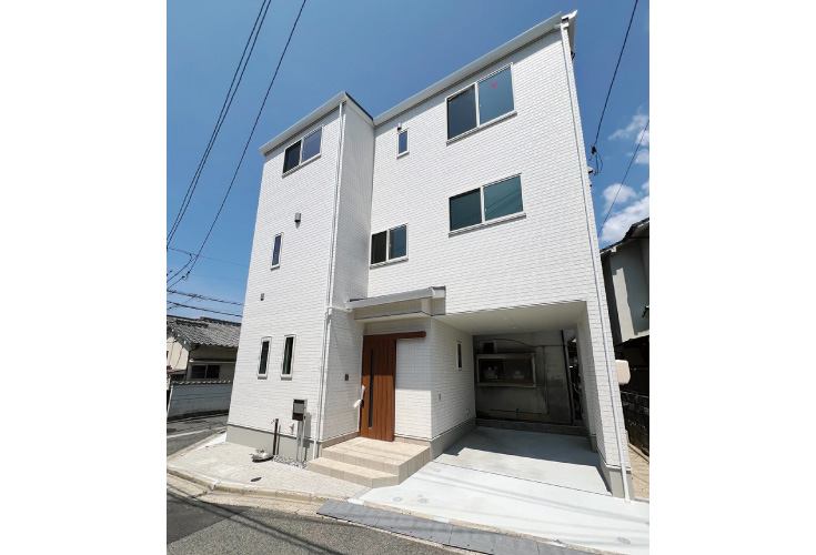広島市安芸区矢野西6丁目3新築一戸建て分譲住宅外観