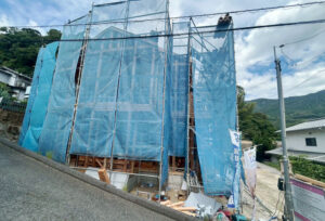 広島市東区上温品3丁目5新築一戸建て分譲住宅外観
