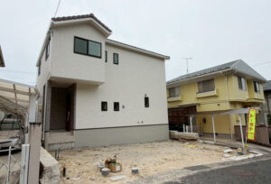 広島市安佐南区上安5丁目19新築一戸建て分譲住宅外観