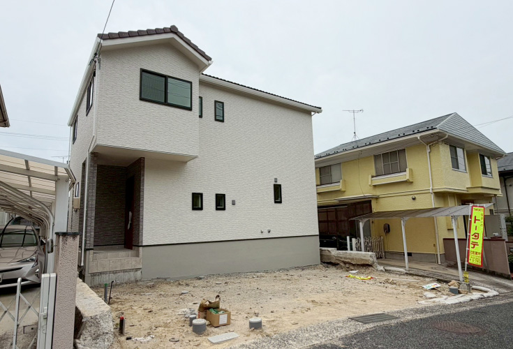 広島市安佐南区上安5丁目19新築一戸建て分譲住宅外観