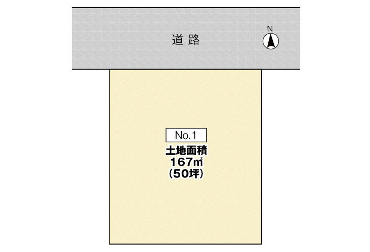 広島市佐伯区美鈴が丘緑3丁目12土地分譲区画図