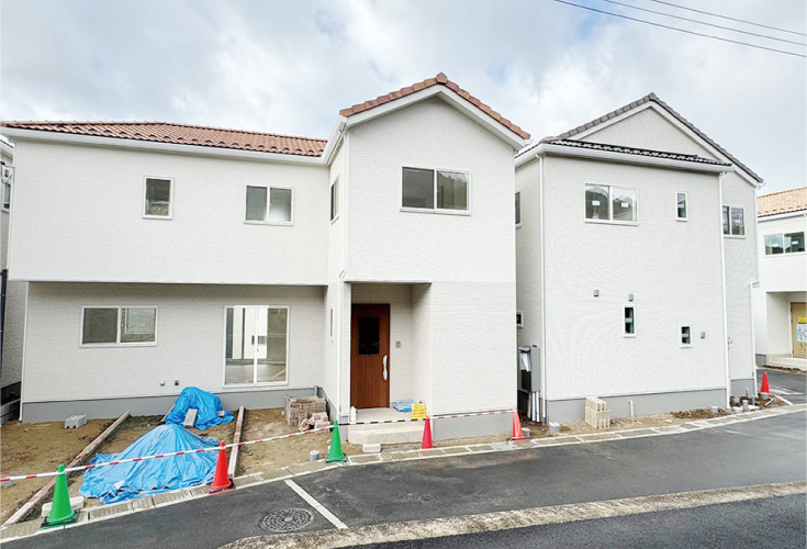 広島市東区戸坂山根3丁目9新築一戸建て分譲住宅外観