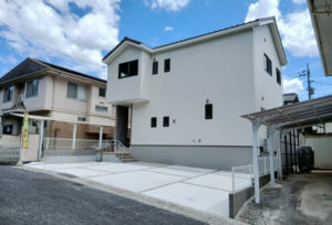 広島市安佐南区上安5丁目19新築一戸建て分譲住宅外観