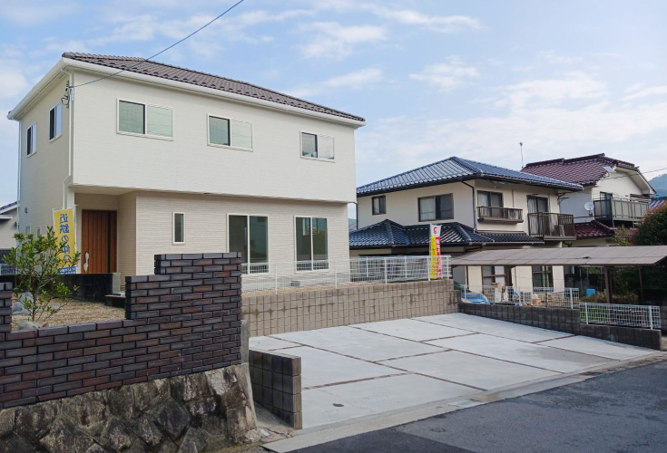 広島市安佐南区相田3丁目29新築一戸建て分譲住宅外観