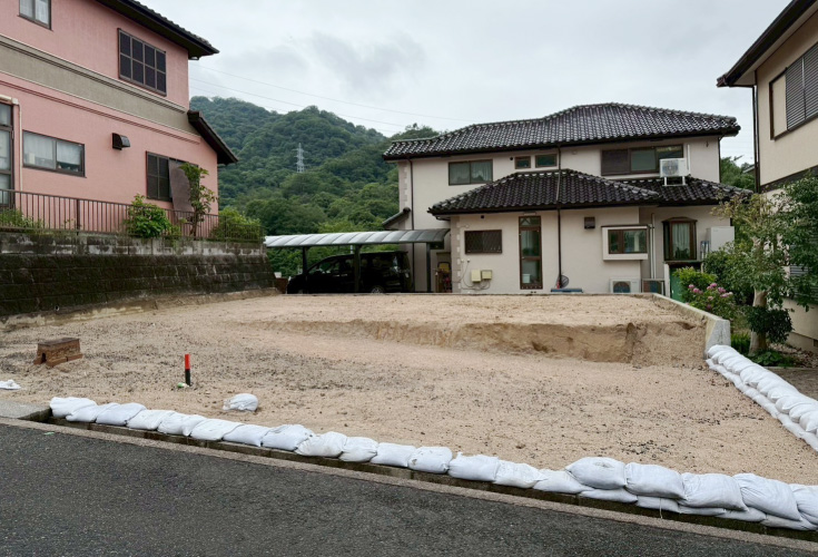 広島市佐伯区美鈴が丘緑3丁目12土地分譲現地